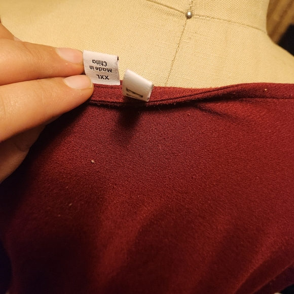 Elle Knit Blouse 3/4 Sleeve XXL - Picture 2 of 4